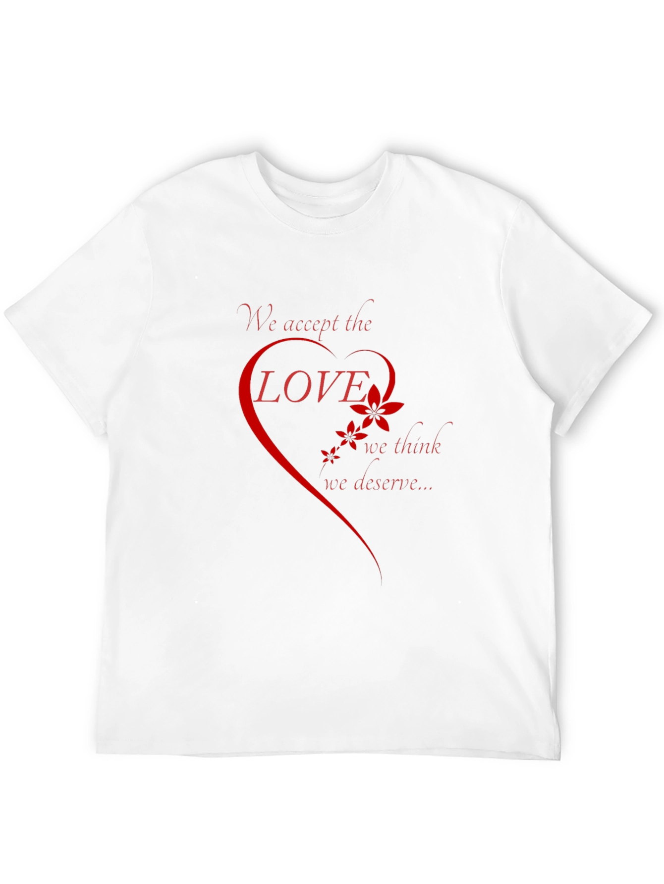 Love Deserve Graphic Tee - Black Short Sleeve