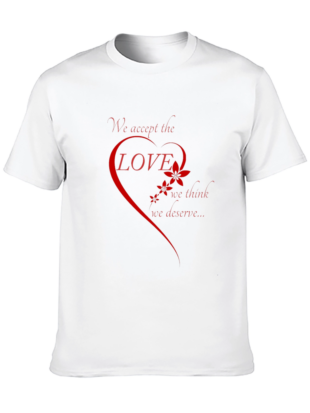 Love Deserve Graphic Tee - Black Short Sleeve