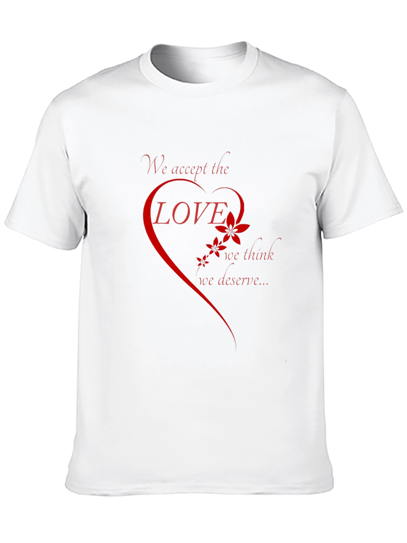 Love Deserve Graphic Tee - Black Short Sleeve