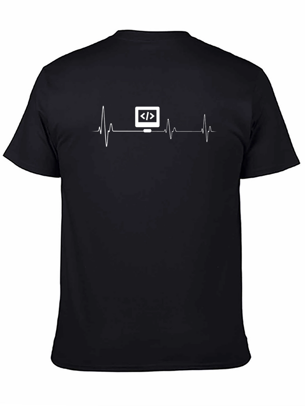 Coder Heartbeat T-Shirt - Programming Life