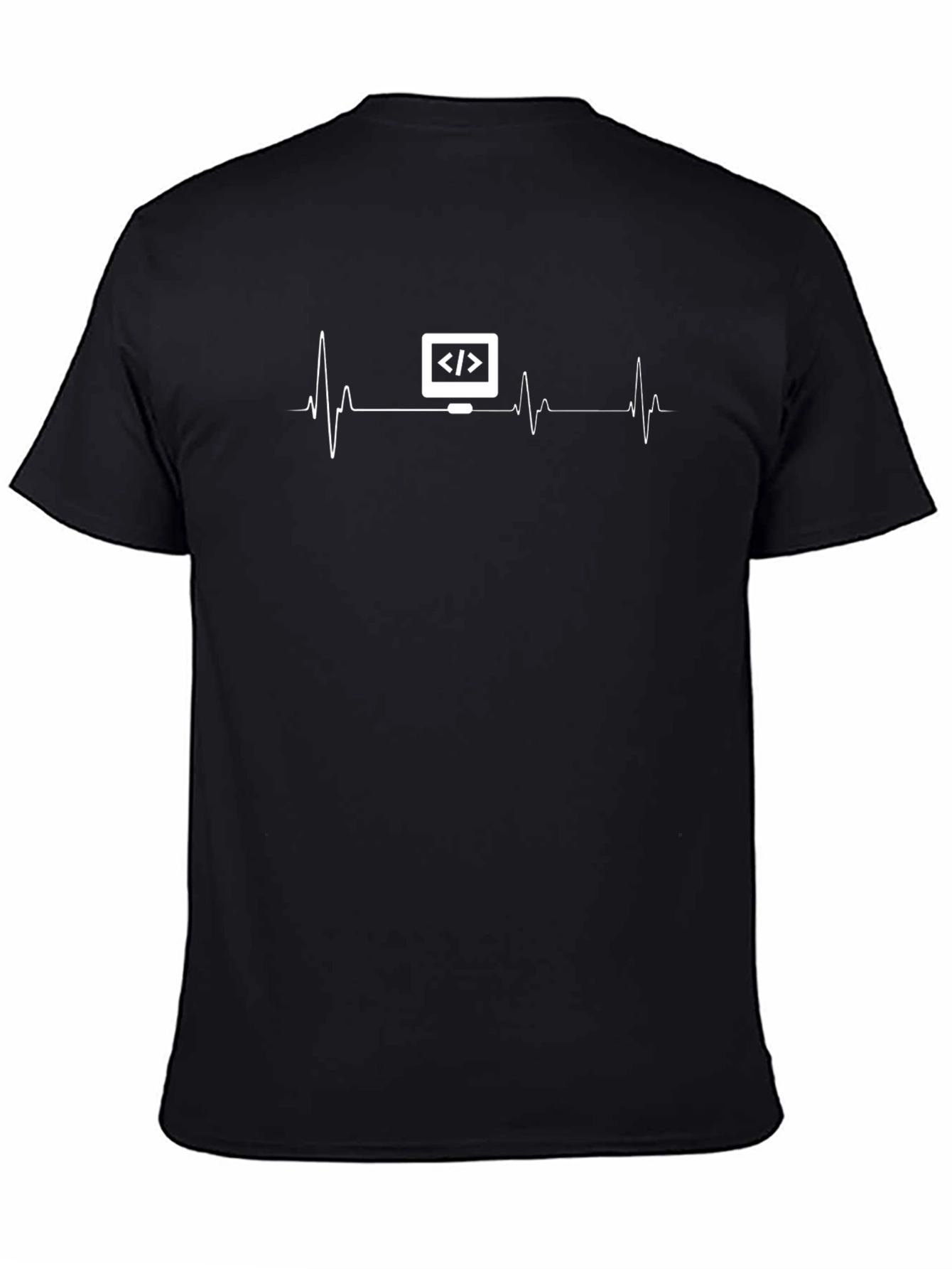 Coder Heartbeat T-Shirt - Programming Life