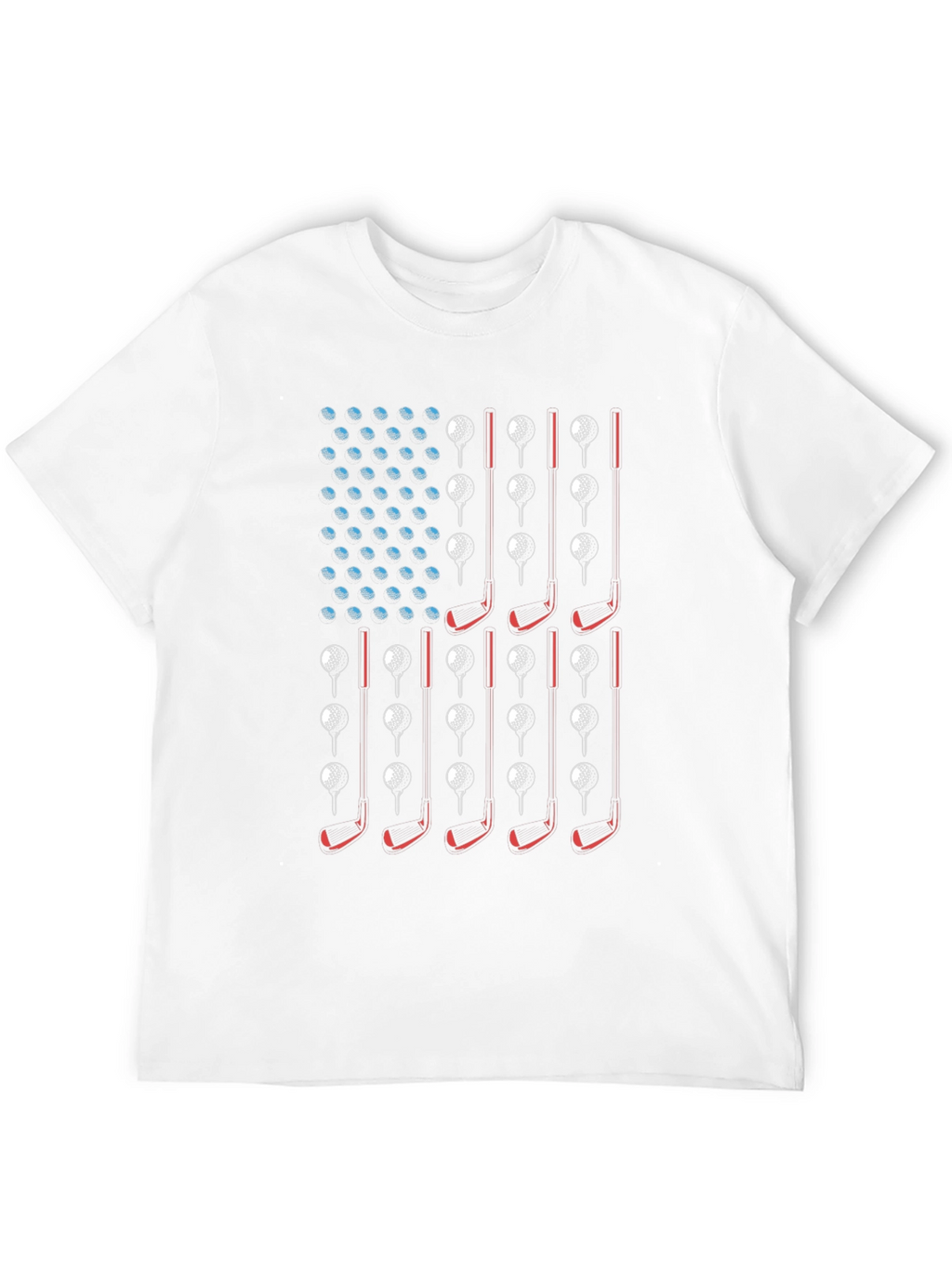 Golf USA Flag T-Shirt