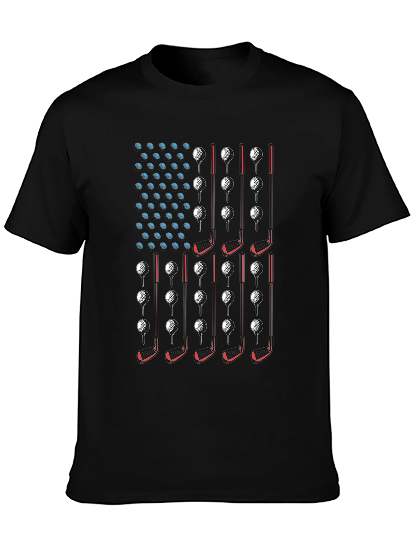 Golf USA Flag T-Shirt