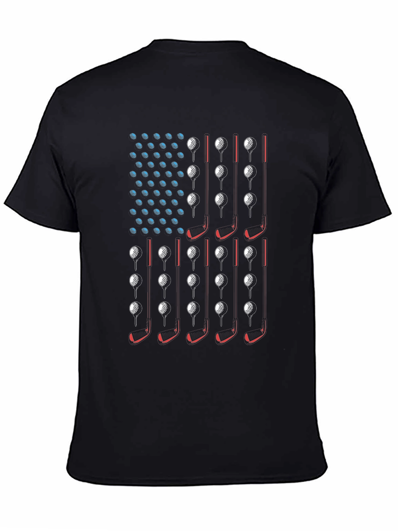 Golf USA Flag T-Shirt