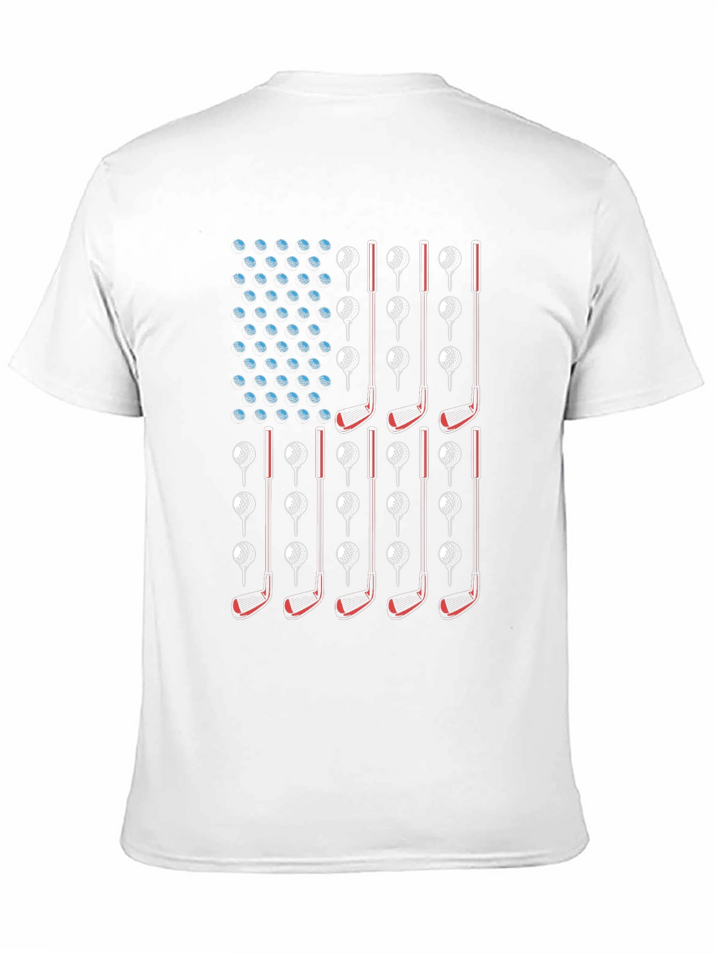 Golf USA Flag T-Shirt