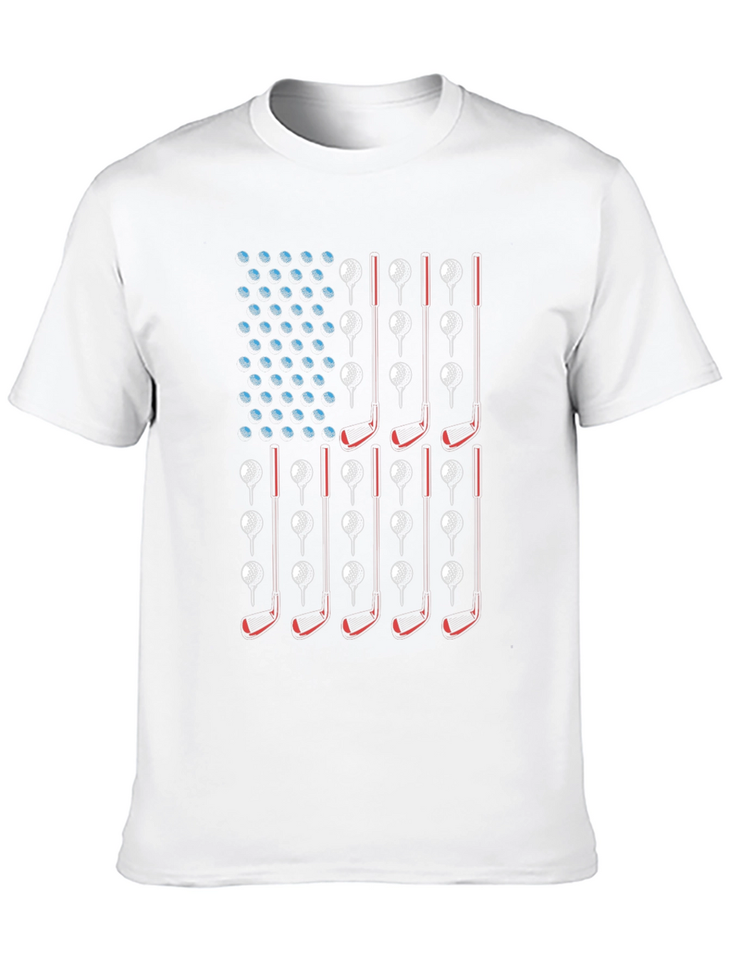 Golf USA Flag T-Shirt