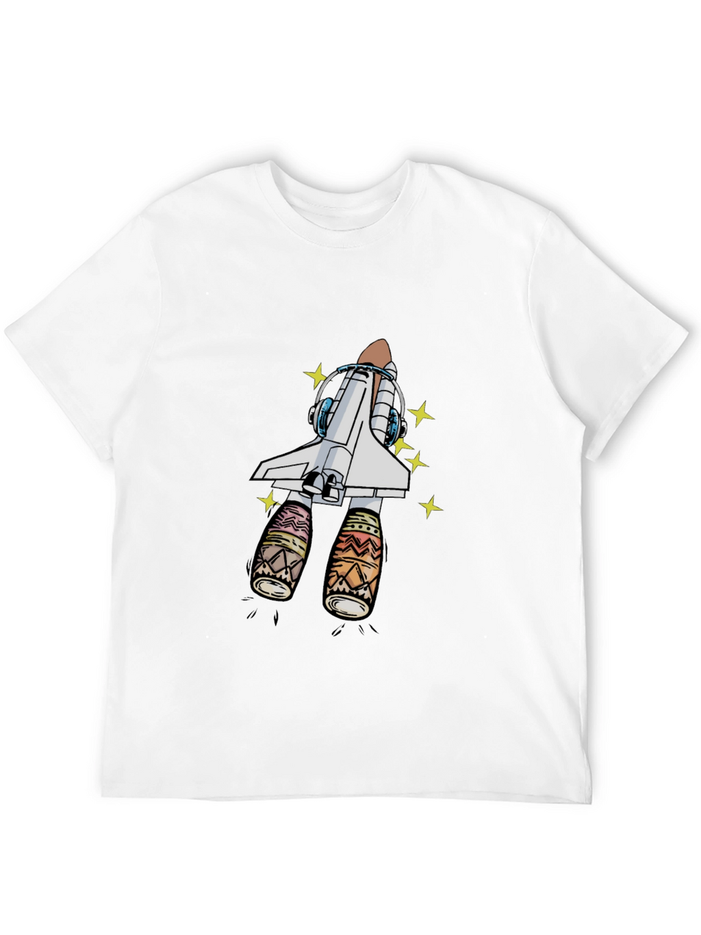 Rocket T-Shirt - Space Shuttle Design