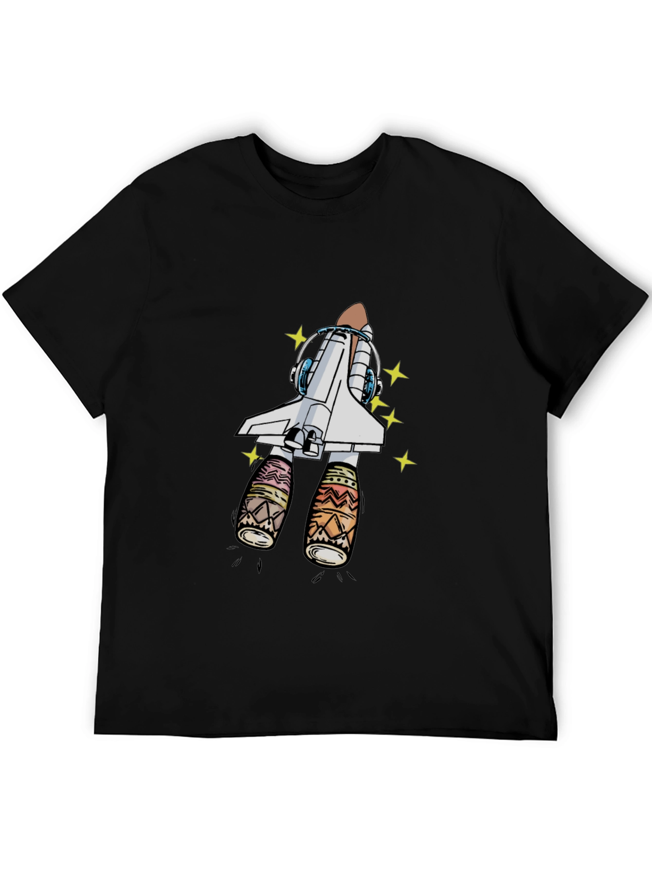 Rocket T-Shirt - Space Shuttle Design