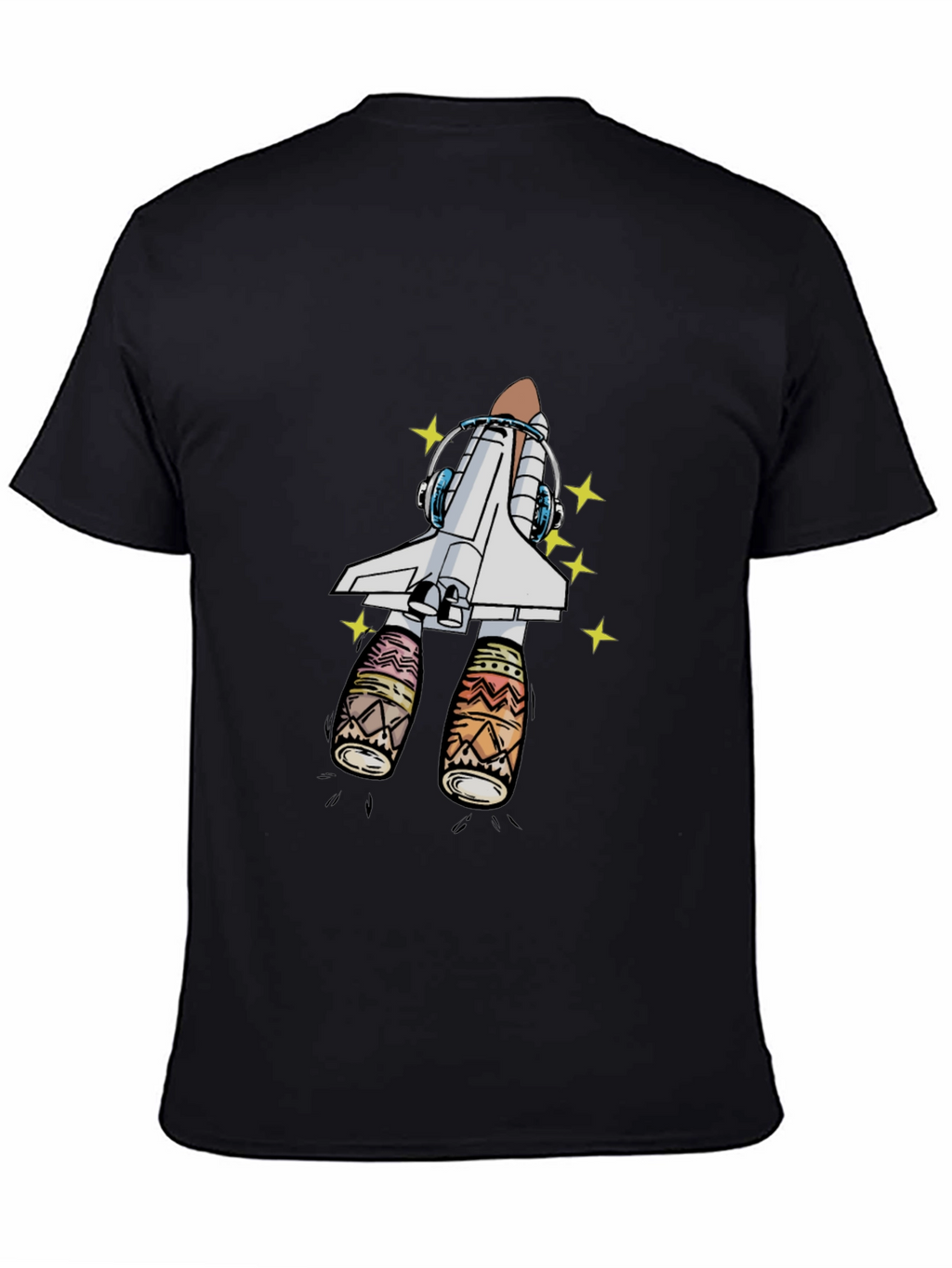 Rocket T-Shirt - Space Shuttle Design
