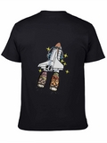 Rocket T-Shirt - Space Shuttle Design