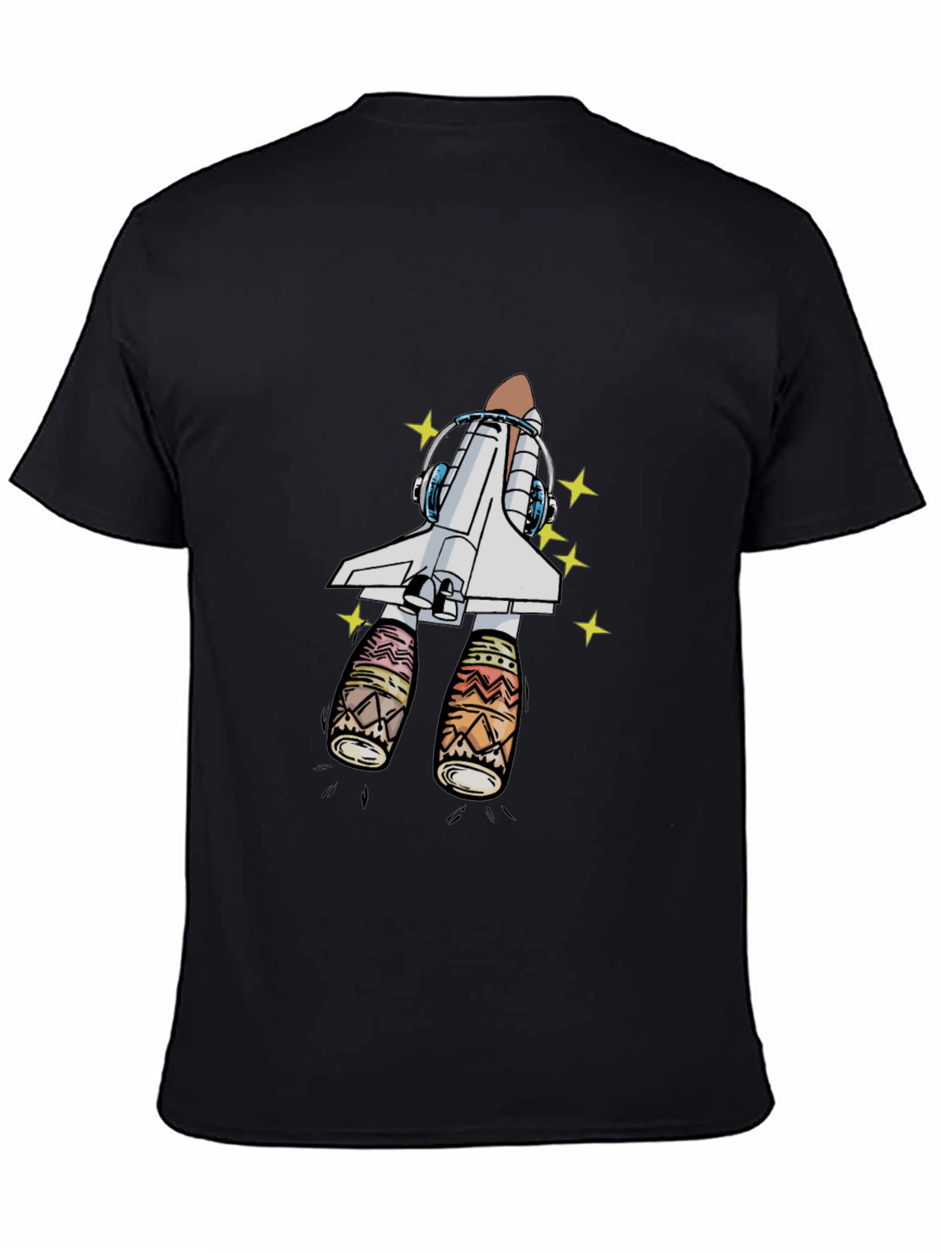 Rocket T-Shirt - Space Shuttle Design