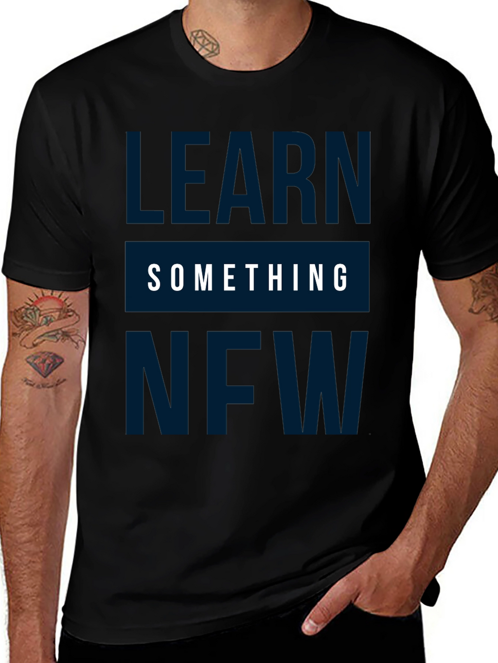 Learn Something New Graphic Tee