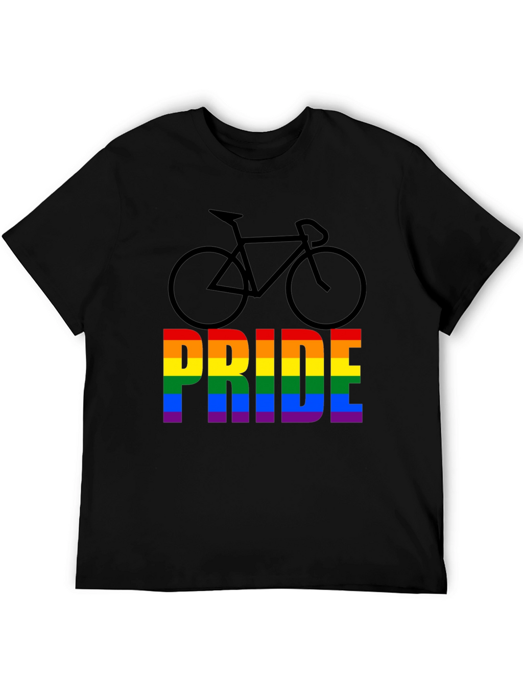 Pride Bicycle Graphic Tee - LGBTQ+ Pride Month