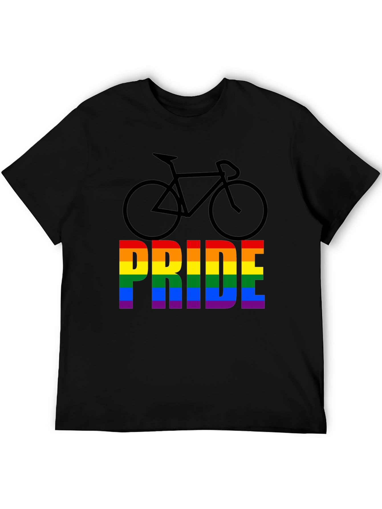 Pride Bicycle Graphic Tee - LGBTQ+ Pride Month