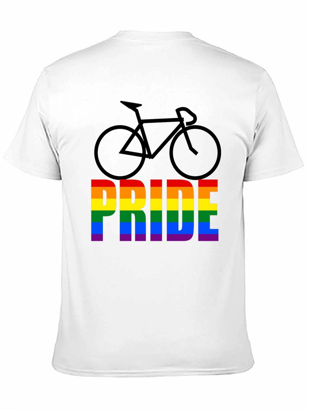Pride Bicycle Graphic Tee - LGBTQ+ Pride Month