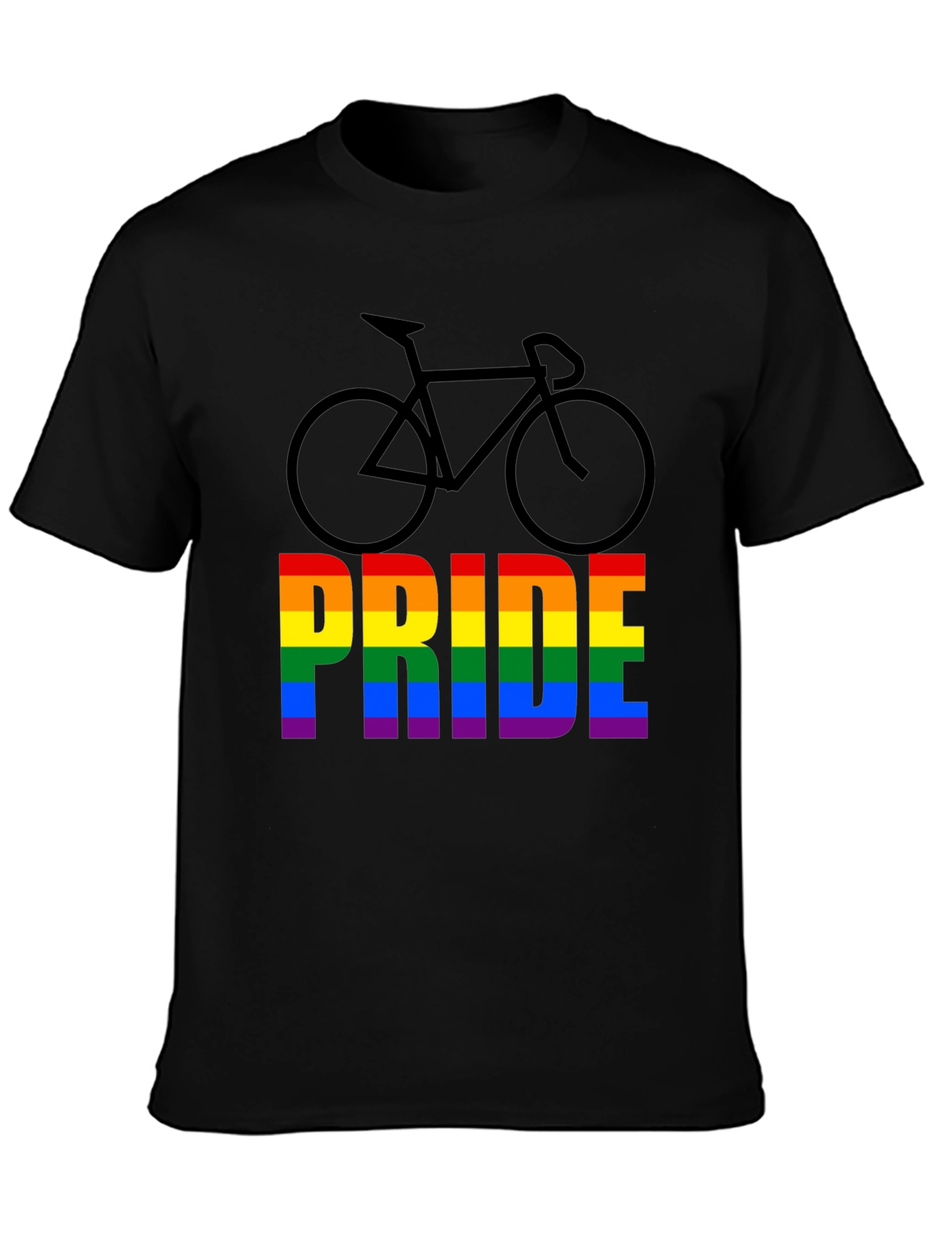 Pride Bicycle Graphic Tee - LGBTQ+ Pride Month