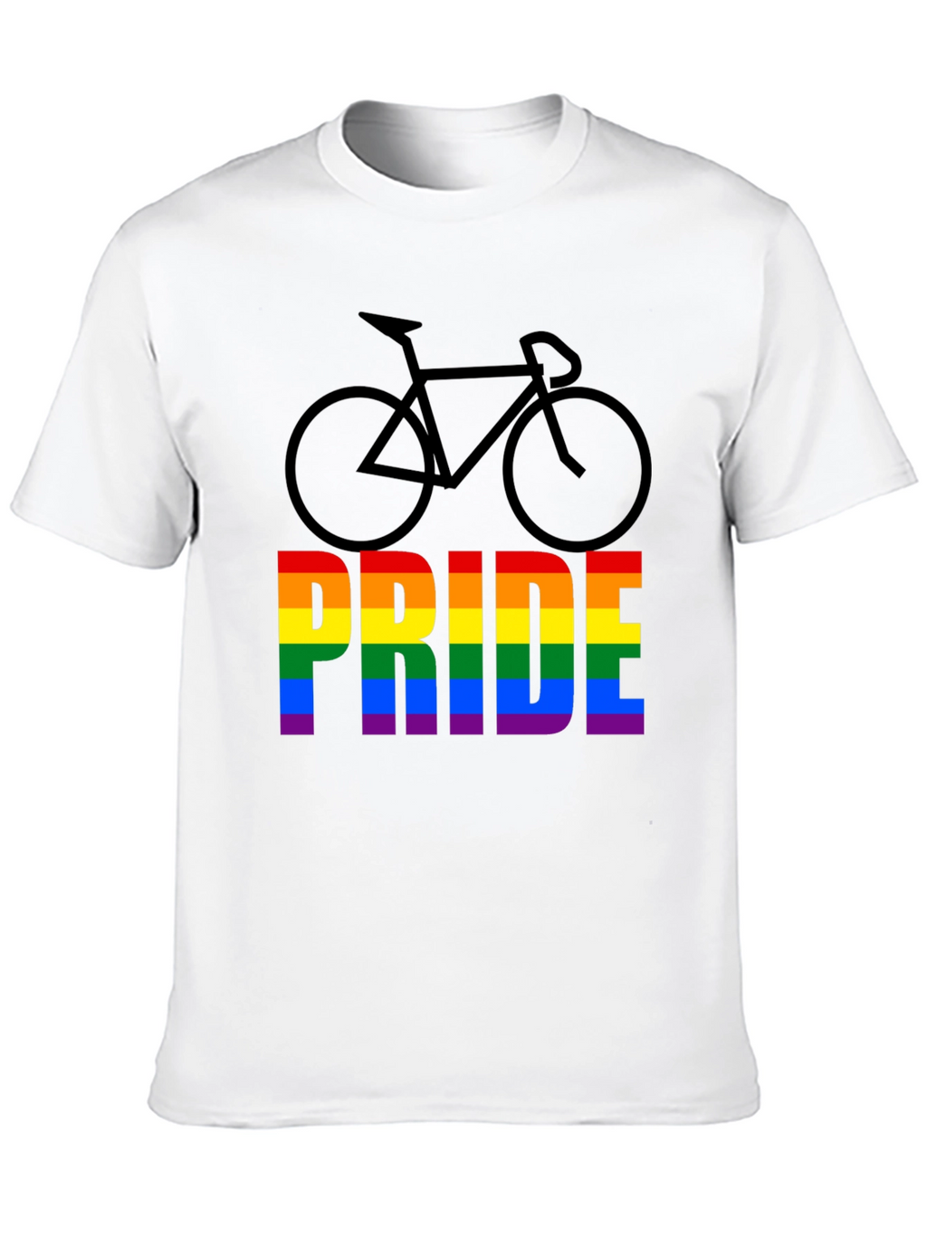 Pride Bicycle Graphic Tee - LGBTQ+ Pride Month