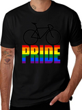 Pride Bicycle Graphic Tee - LGBTQ+ Pride Month