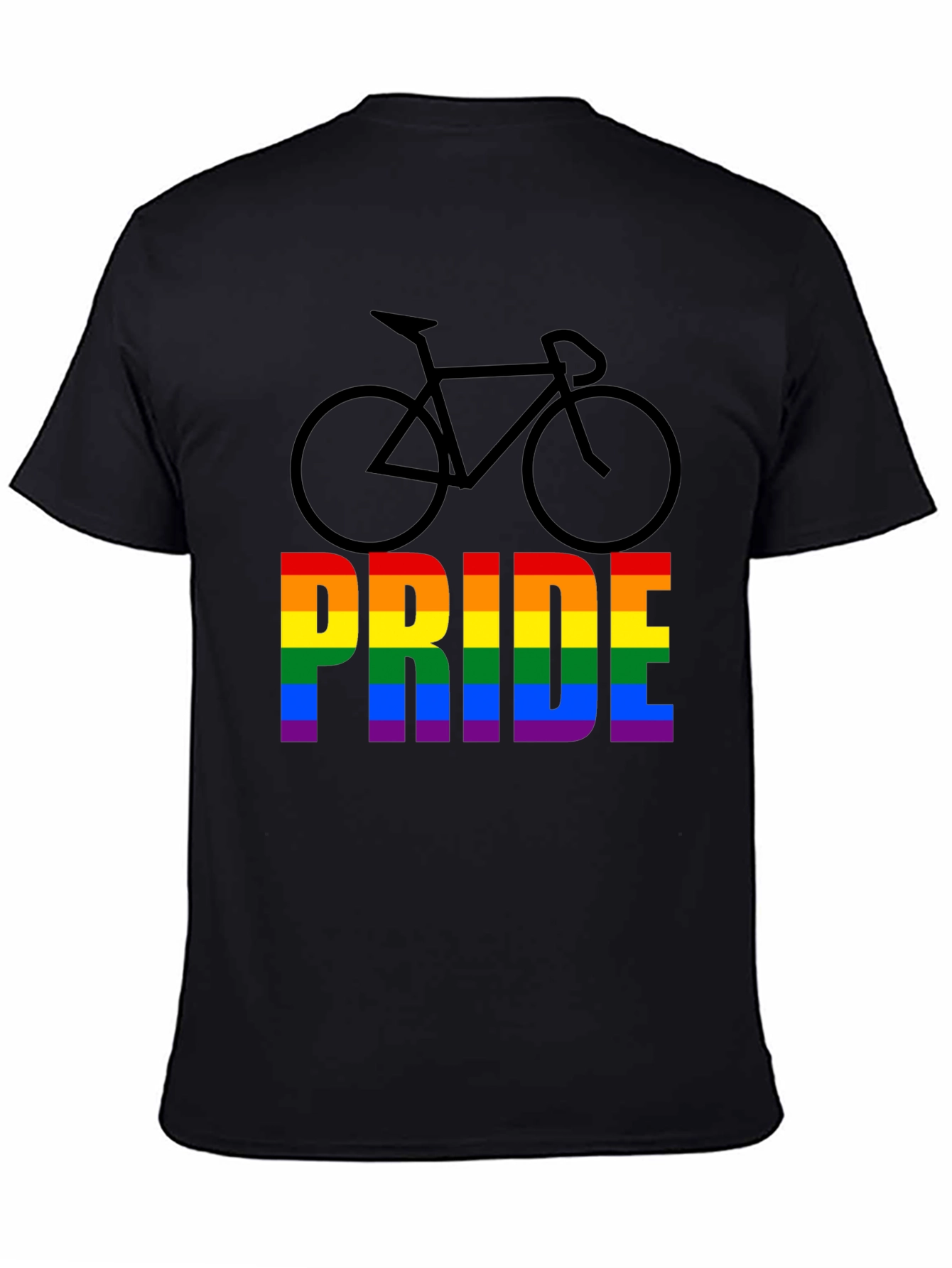 Pride Bicycle Graphic Tee - LGBTQ+ Pride Month