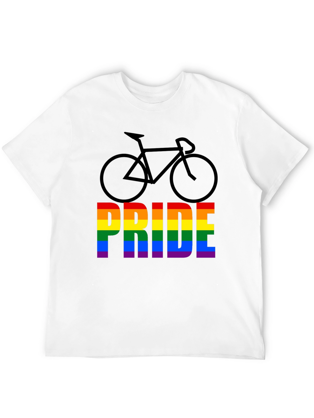 Pride Bicycle Graphic Tee - LGBTQ+ Pride Month