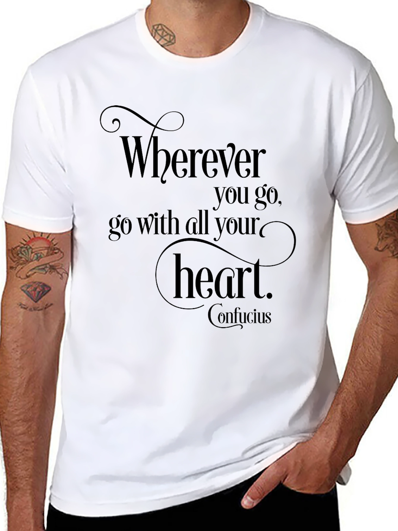 Wherever You Go Heart T-Shirt