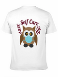 Self Care Owl T-Shirt - Save Life