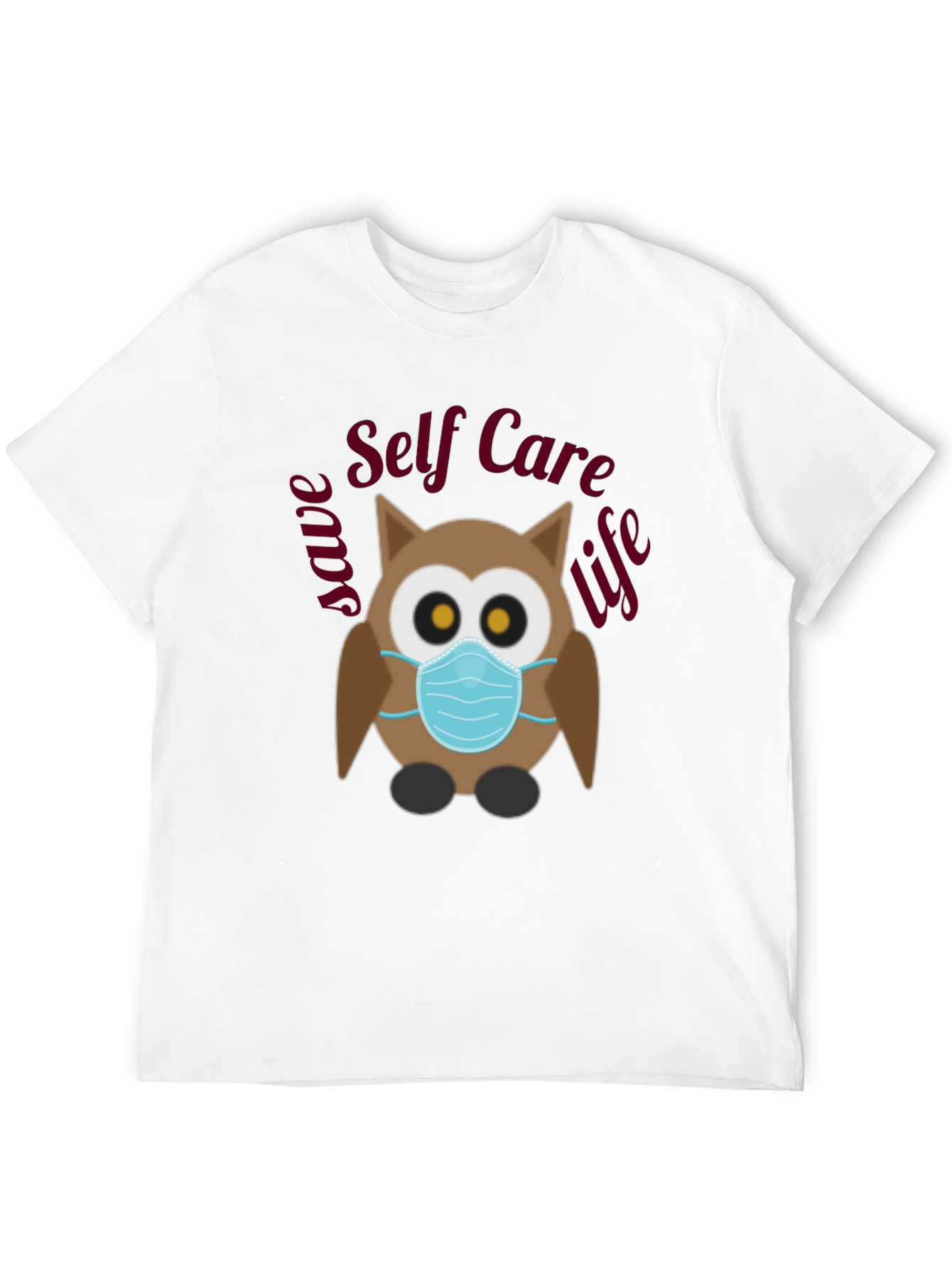 Self Care Owl T-Shirt - Save Life
