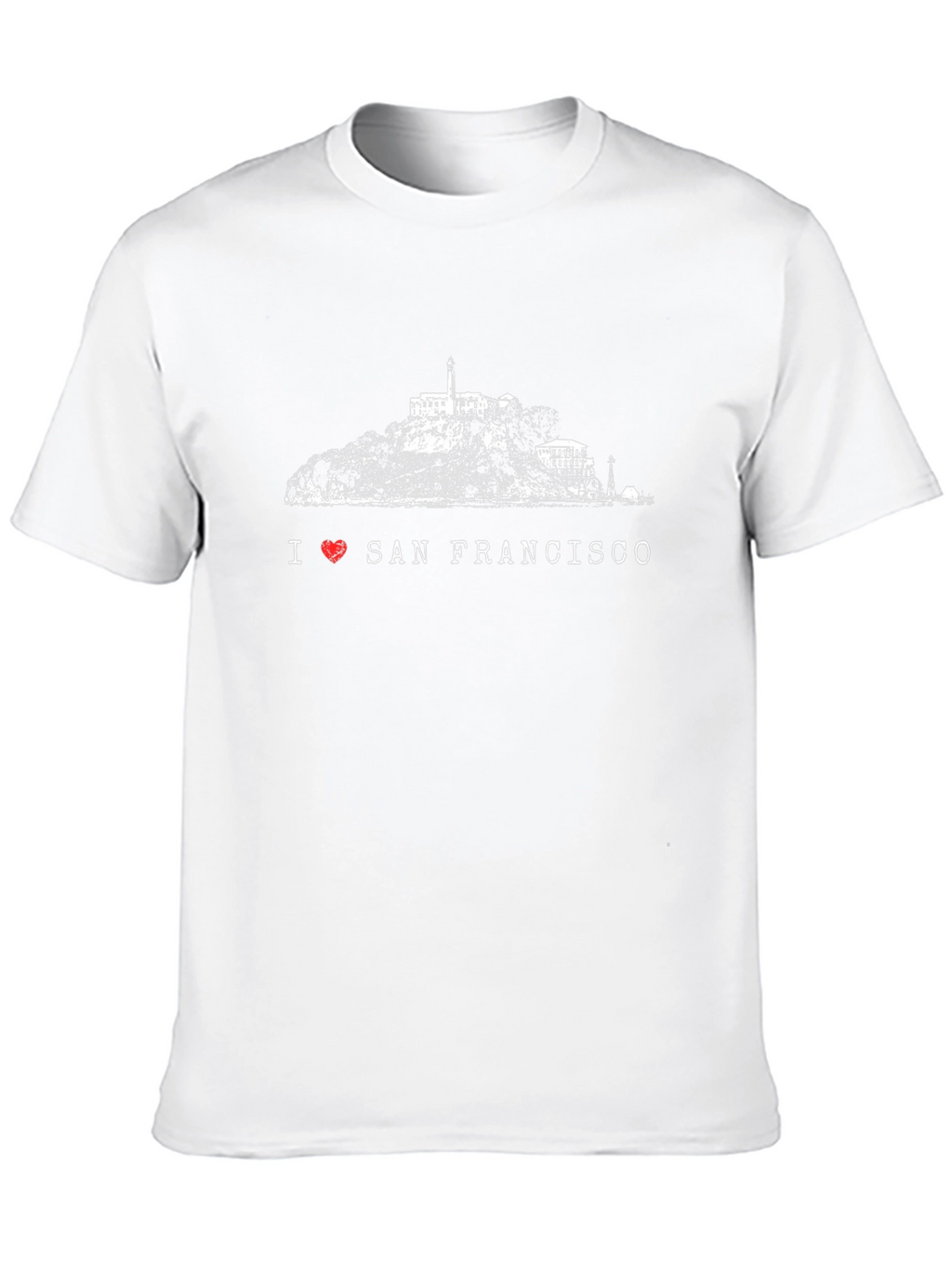 I Heart San Francisco Black T-Shirt