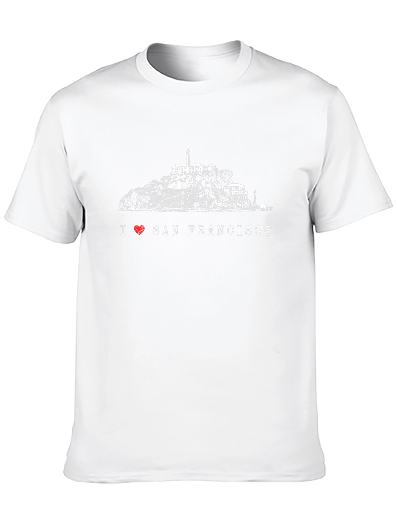 I Heart San Francisco Black T-Shirt