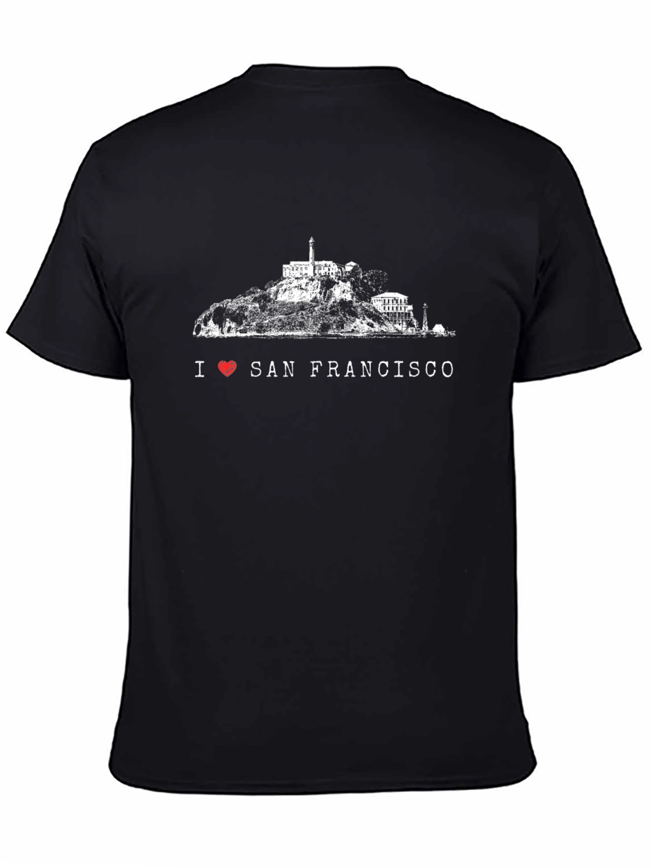 I Heart San Francisco Black T-Shirt