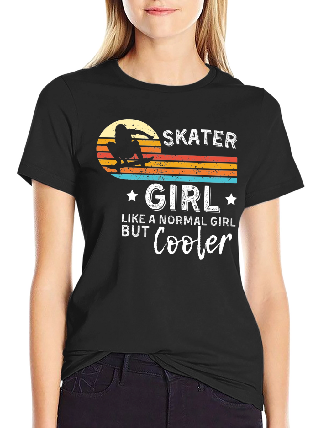 Skater Girl Tee: Cooler Than Normal