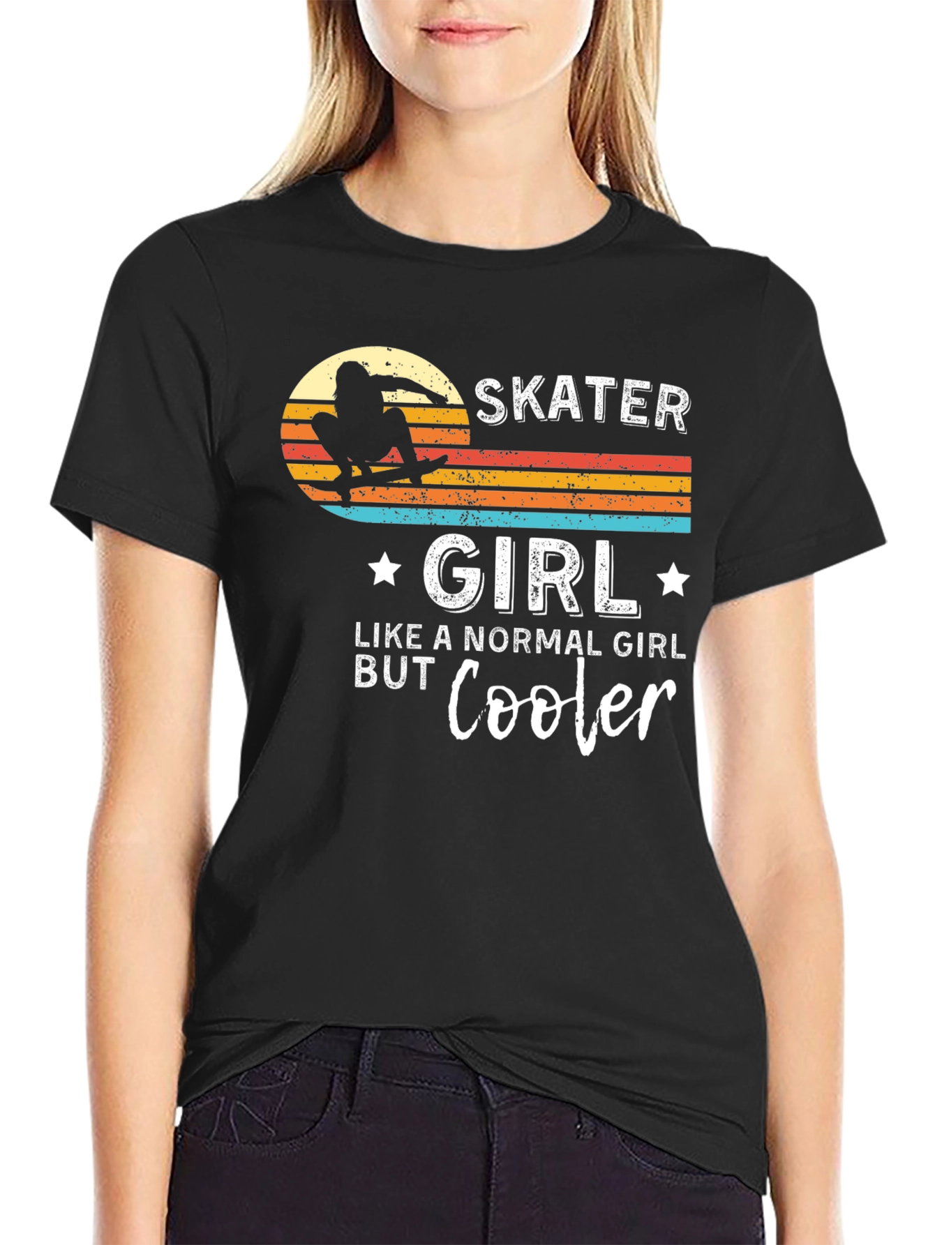 Skater Girl Tee: Cooler Than Normal