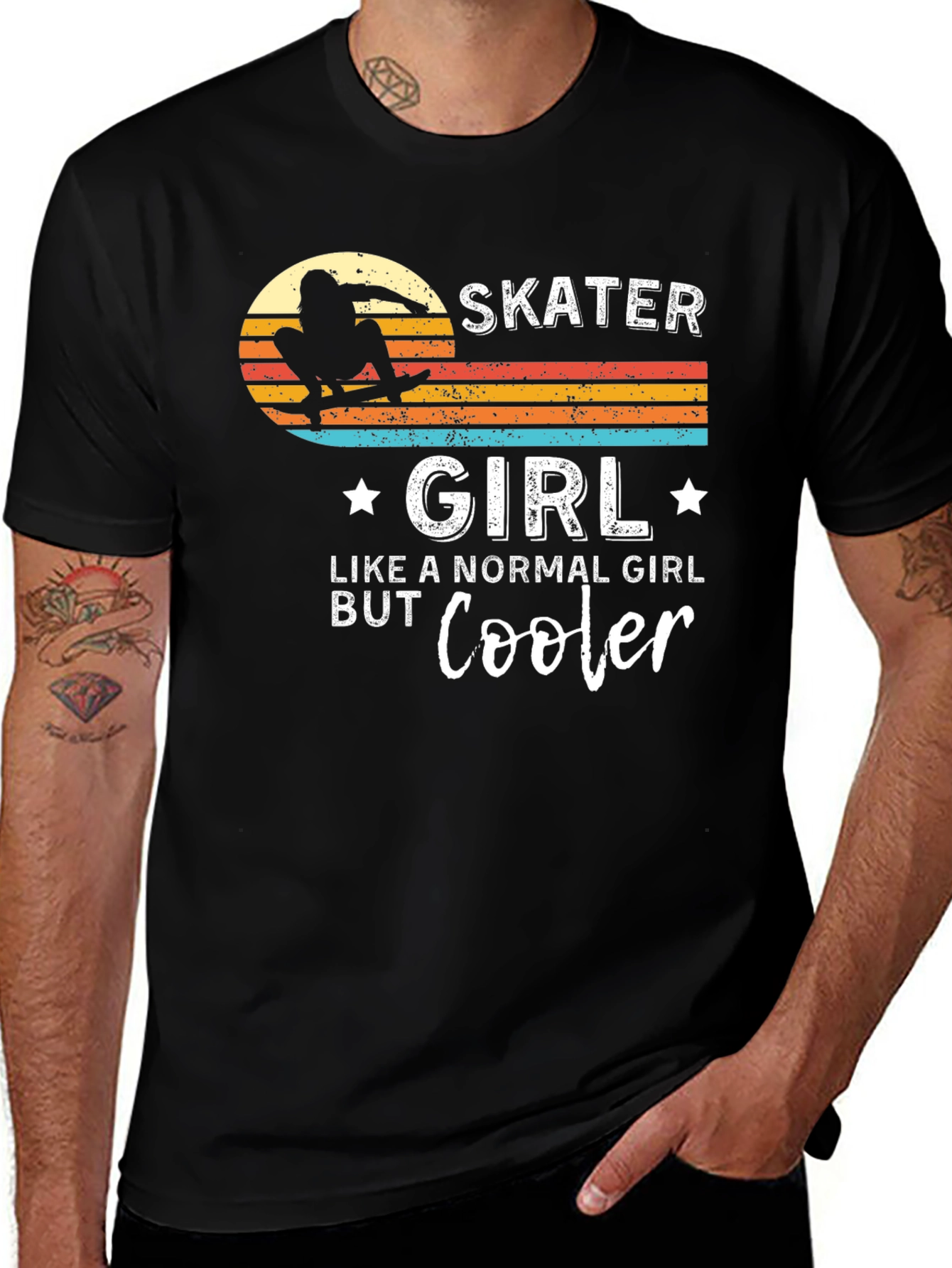 Skater Girl Tee: Cooler Than Normal