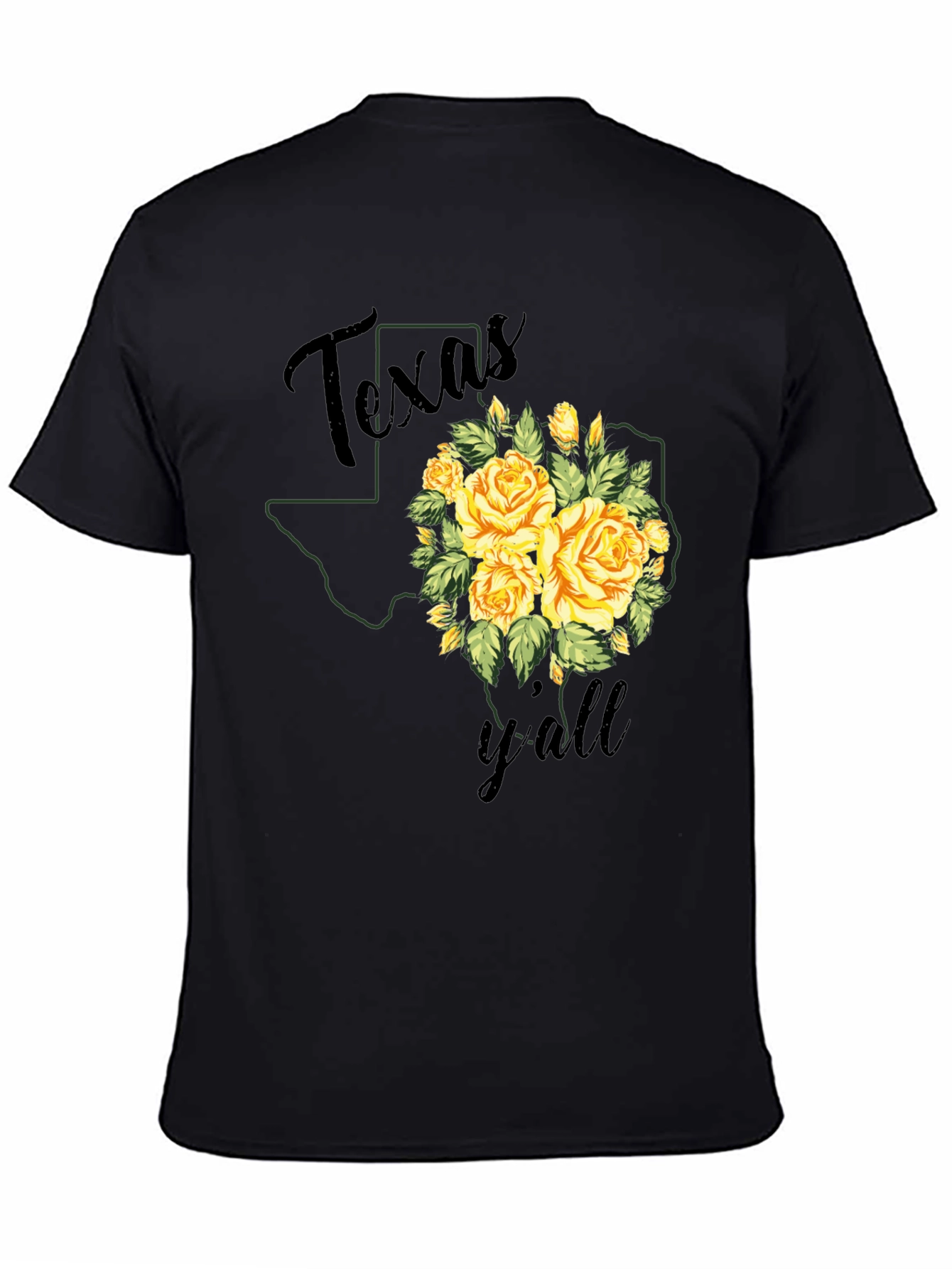 Texas Yall Floral Graphic Tee