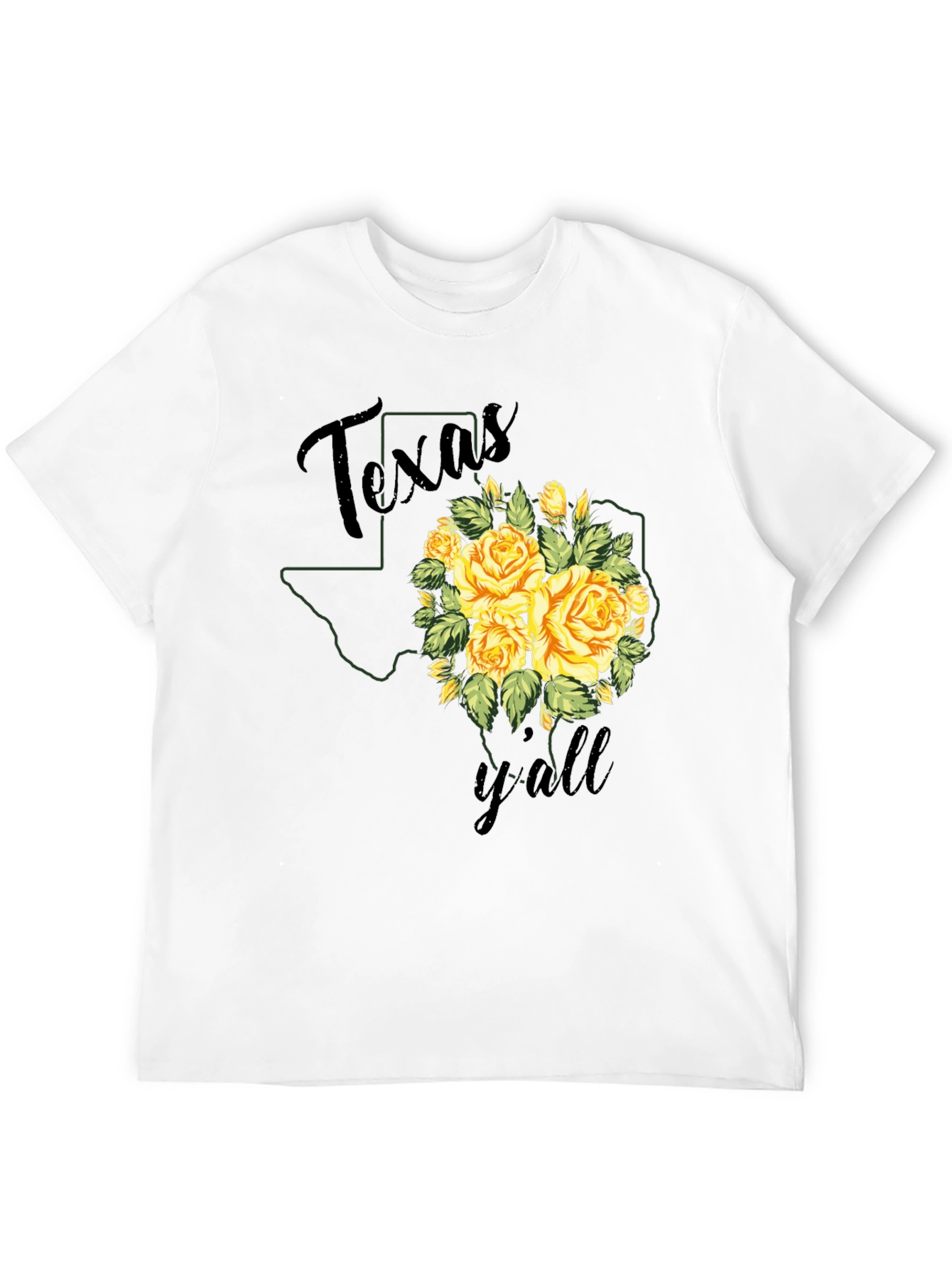 Texas Yall Floral Graphic Tee