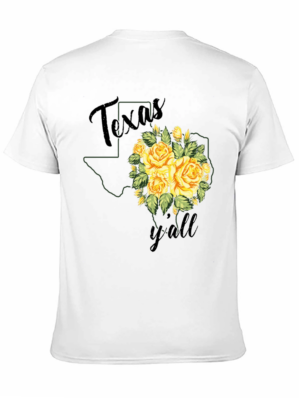 Texas Yall Floral Graphic Tee