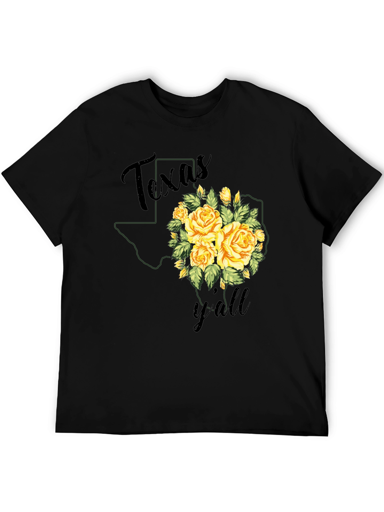 Texas Yall Floral Graphic Tee
