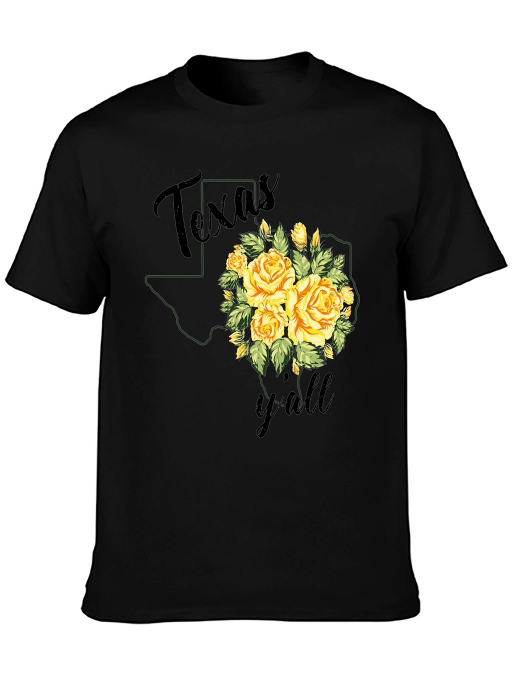 Texas Yall Floral Graphic Tee