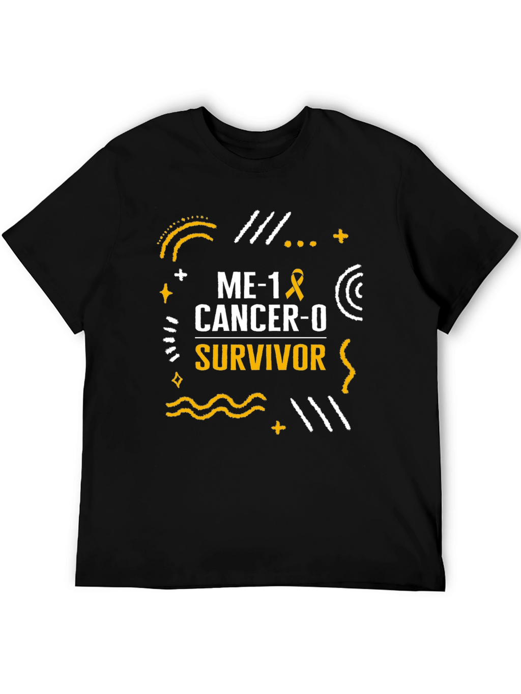 Cancer Survivor T-Shirt - Me 1 Cancer 0