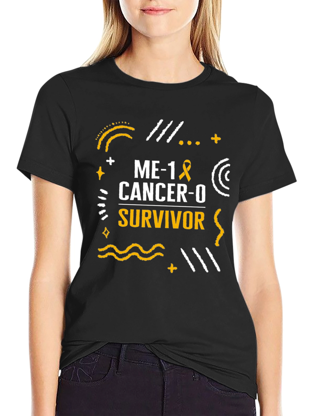 Cancer Survivor T-Shirt - Me 1 Cancer 0