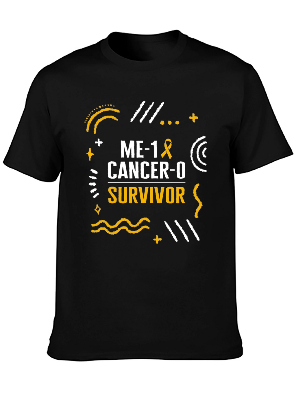 Cancer Survivor T-Shirt - Me 1 Cancer 0