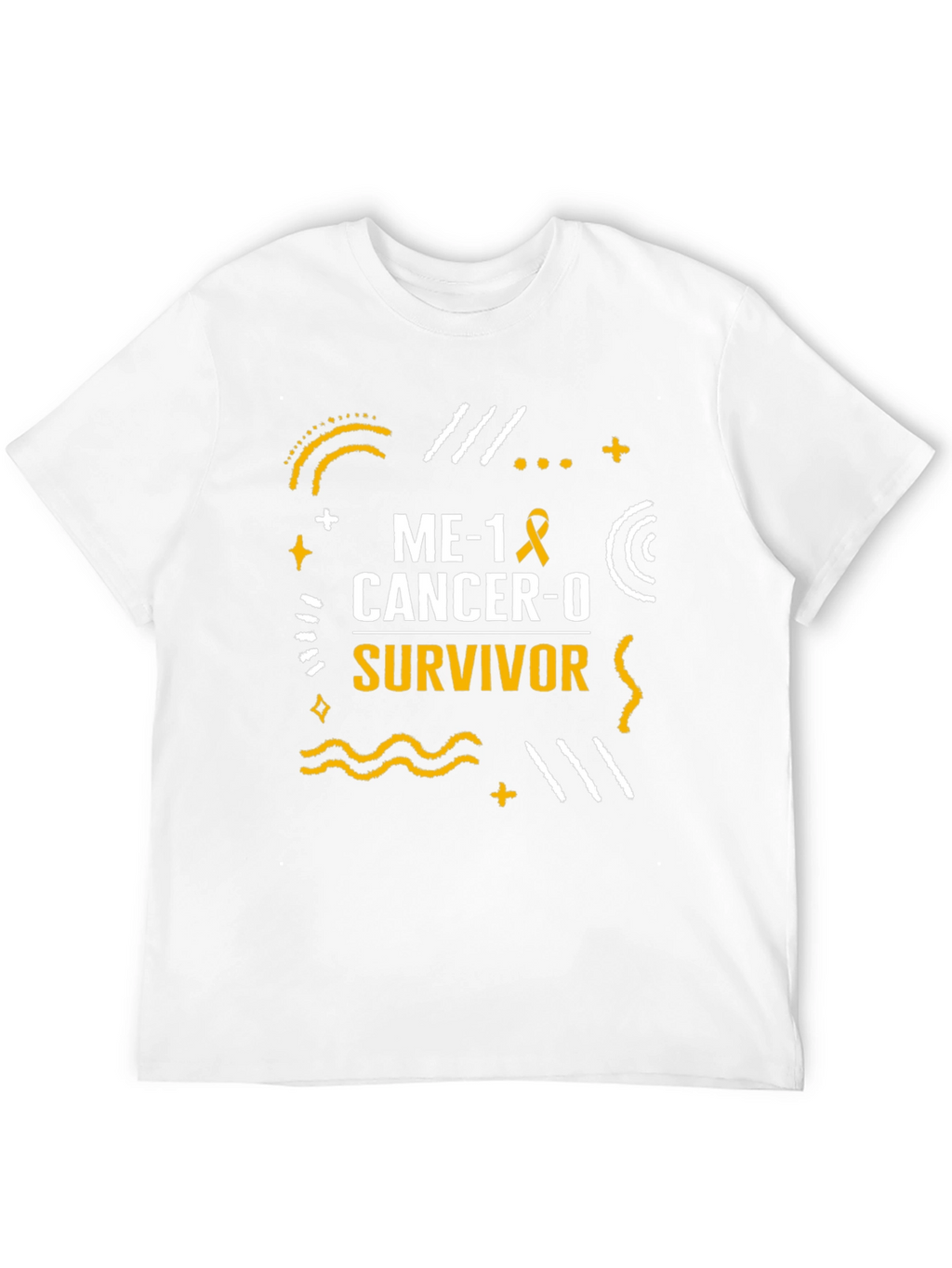 Cancer Survivor T-Shirt - Me 1 Cancer 0