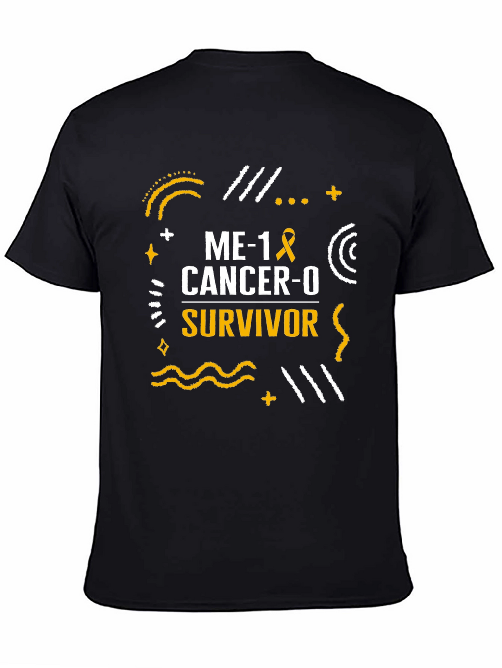 Cancer Survivor T-Shirt - Me 1 Cancer 0
