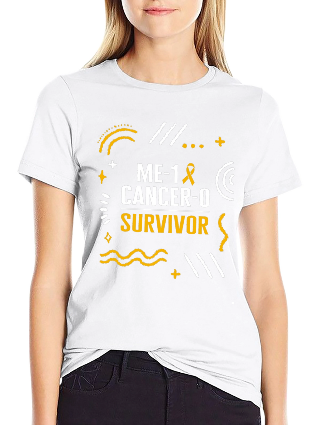 Cancer Survivor T-Shirt - Me 1 Cancer 0