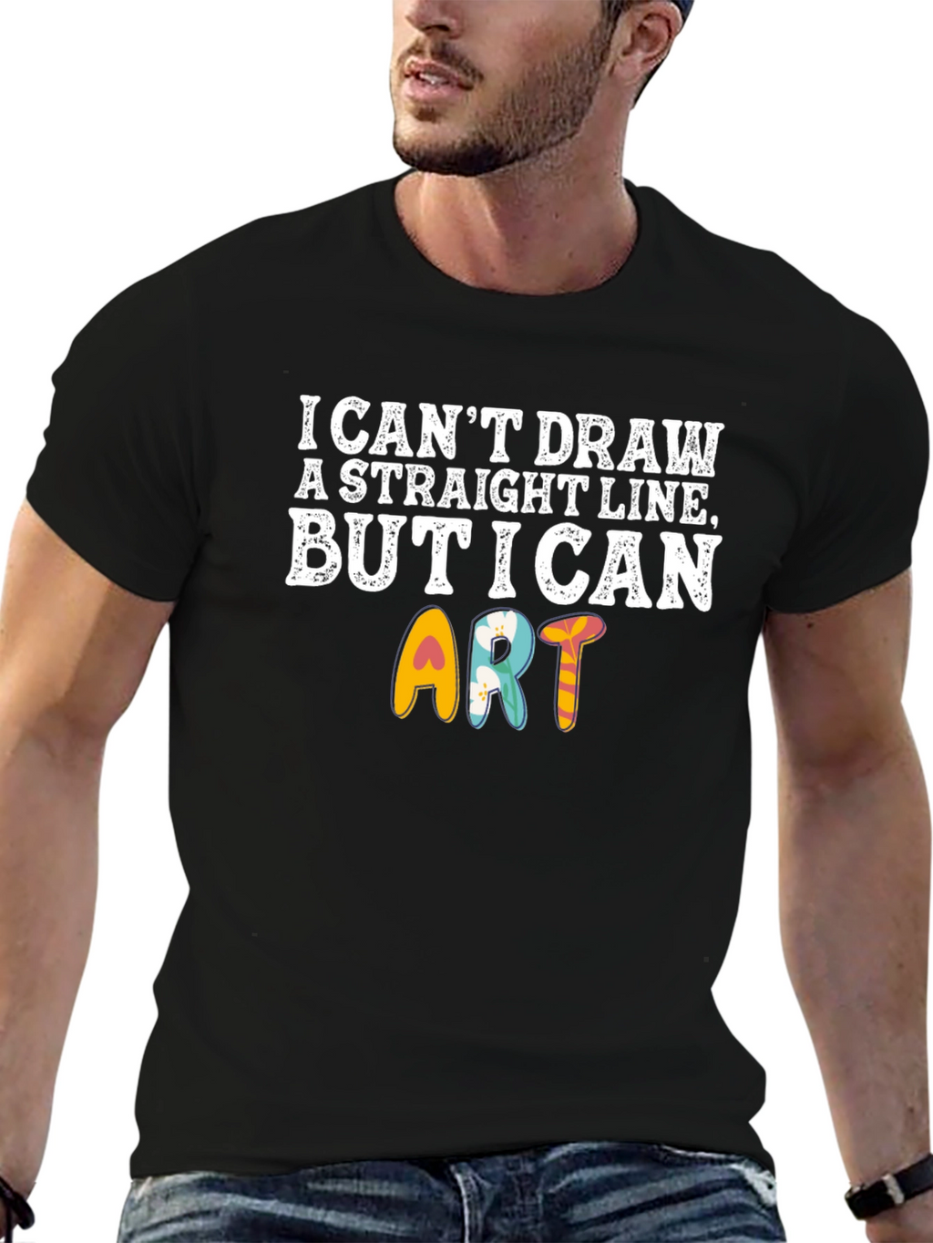 Funny Artistic T-Shirt - I Can Art