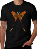 Luna Moth Graphic T-Shirt - Unique Design