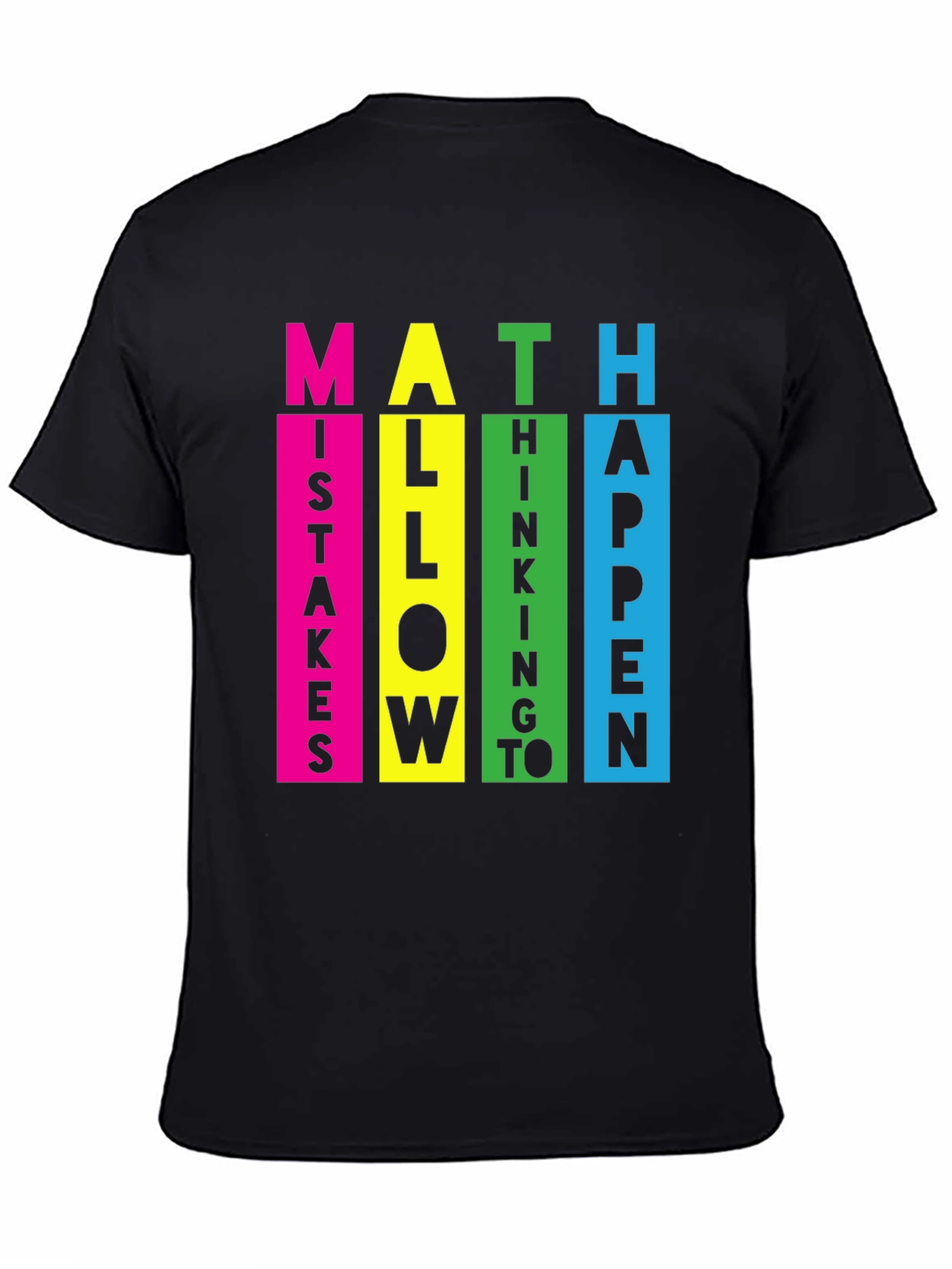 Math Mistakes Allow Thinking To Happen T-Shirt