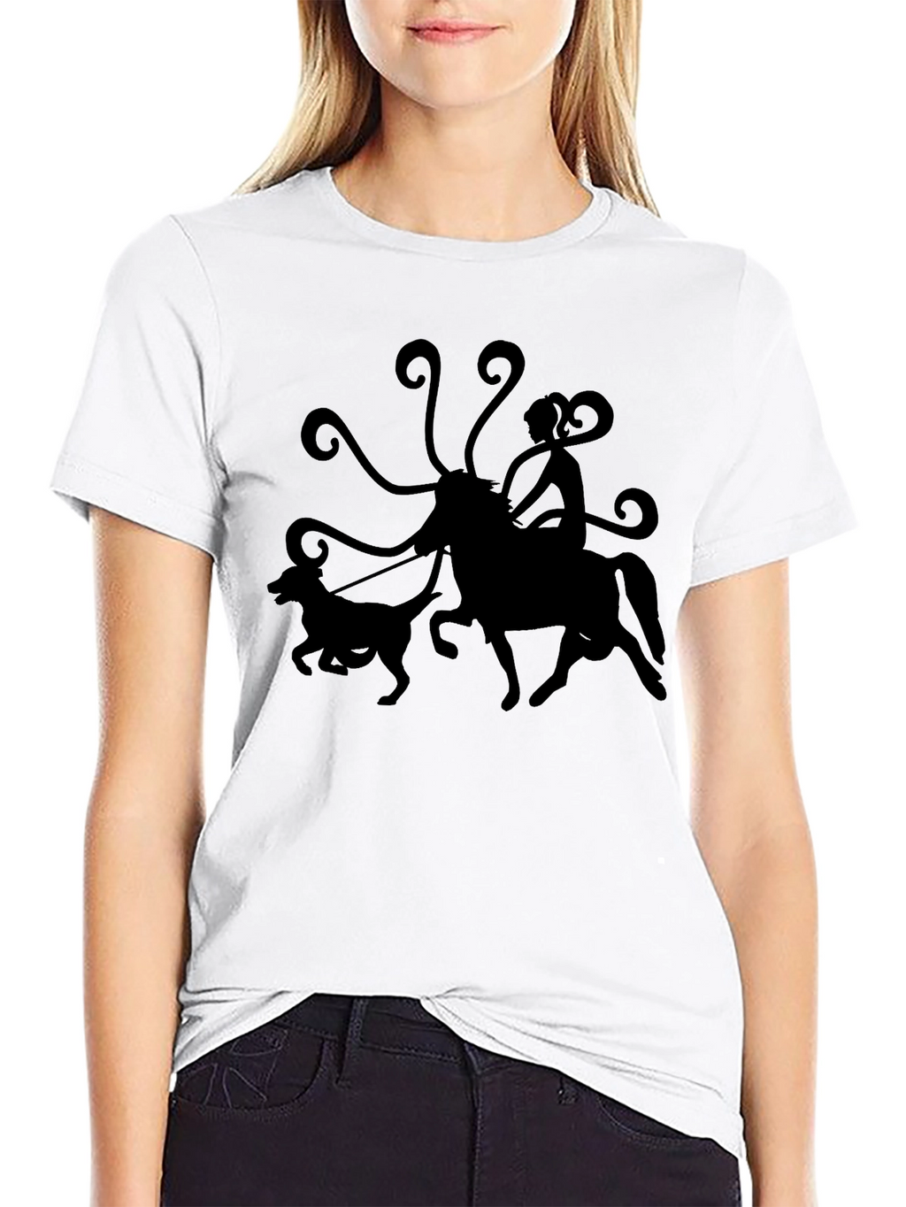 Centaur Dog Walker Graphic Tee