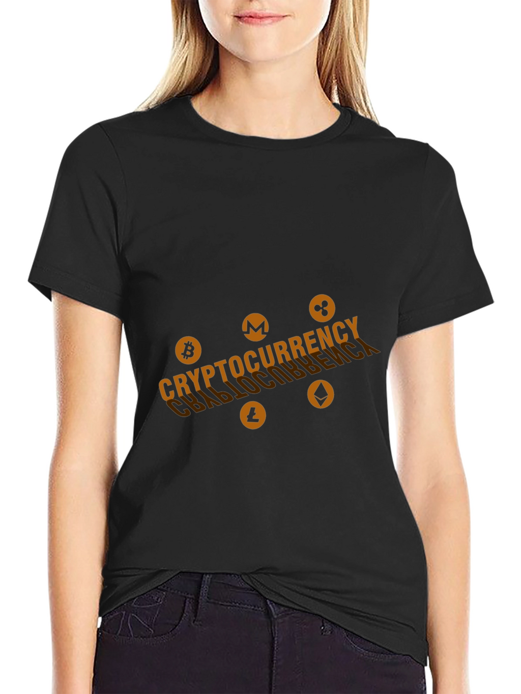 Cryptocurrency T-Shirt - Modern Graphic Tee