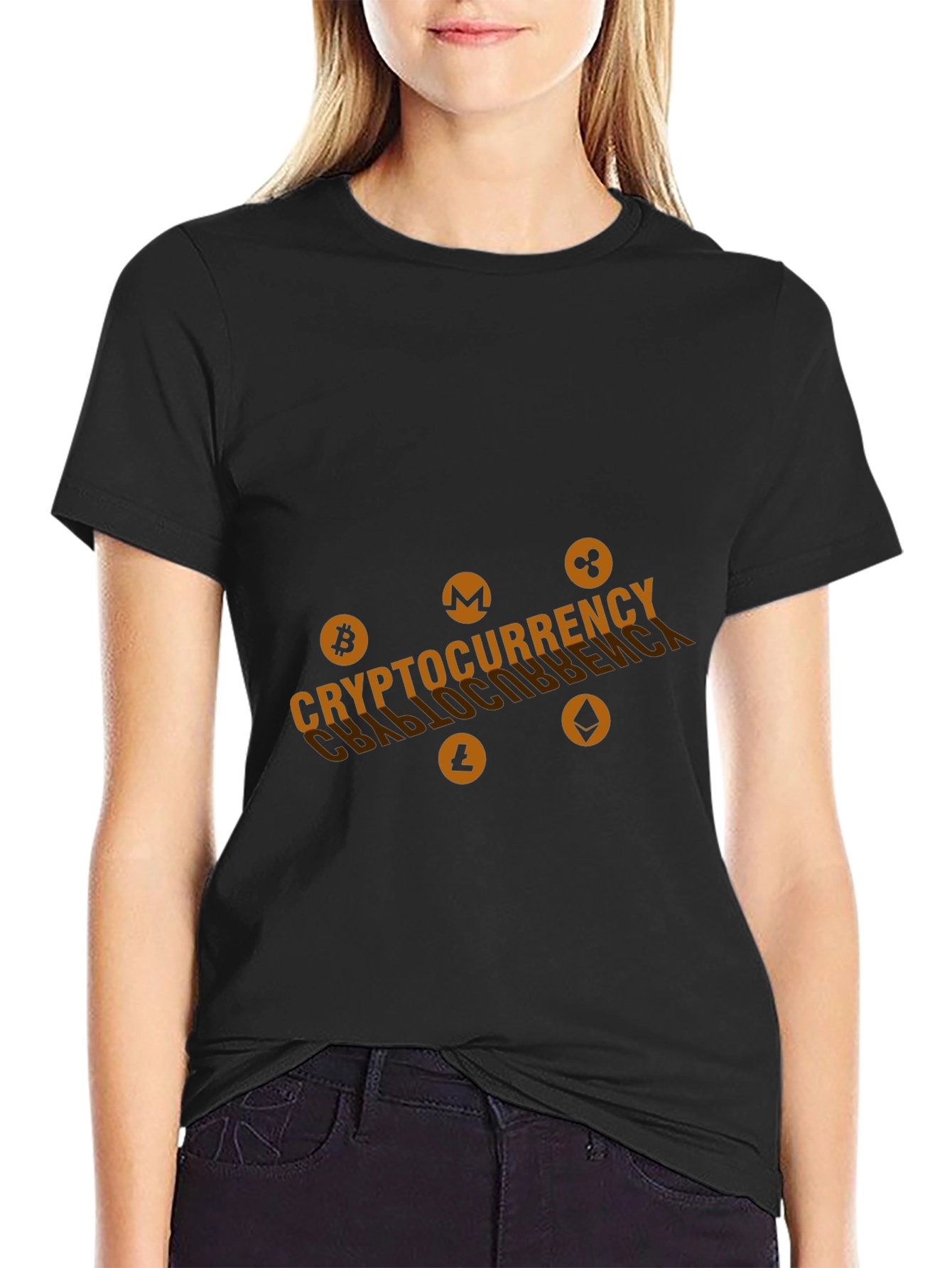 Cryptocurrency T-Shirt - Modern Graphic Tee